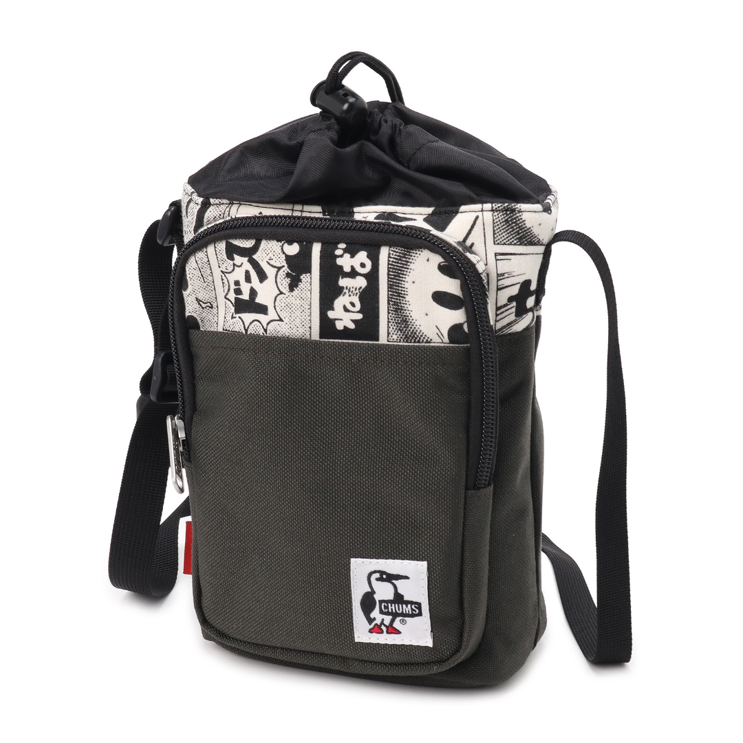 Bottle Sling Shoulder Bag Sweat Nylon l CHUMS