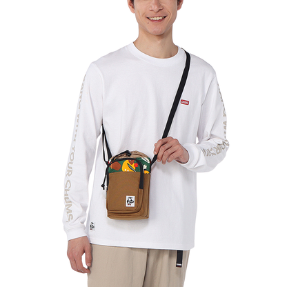 Bottle Sling Shoulder Bag Sweat Nylon l CHUMS