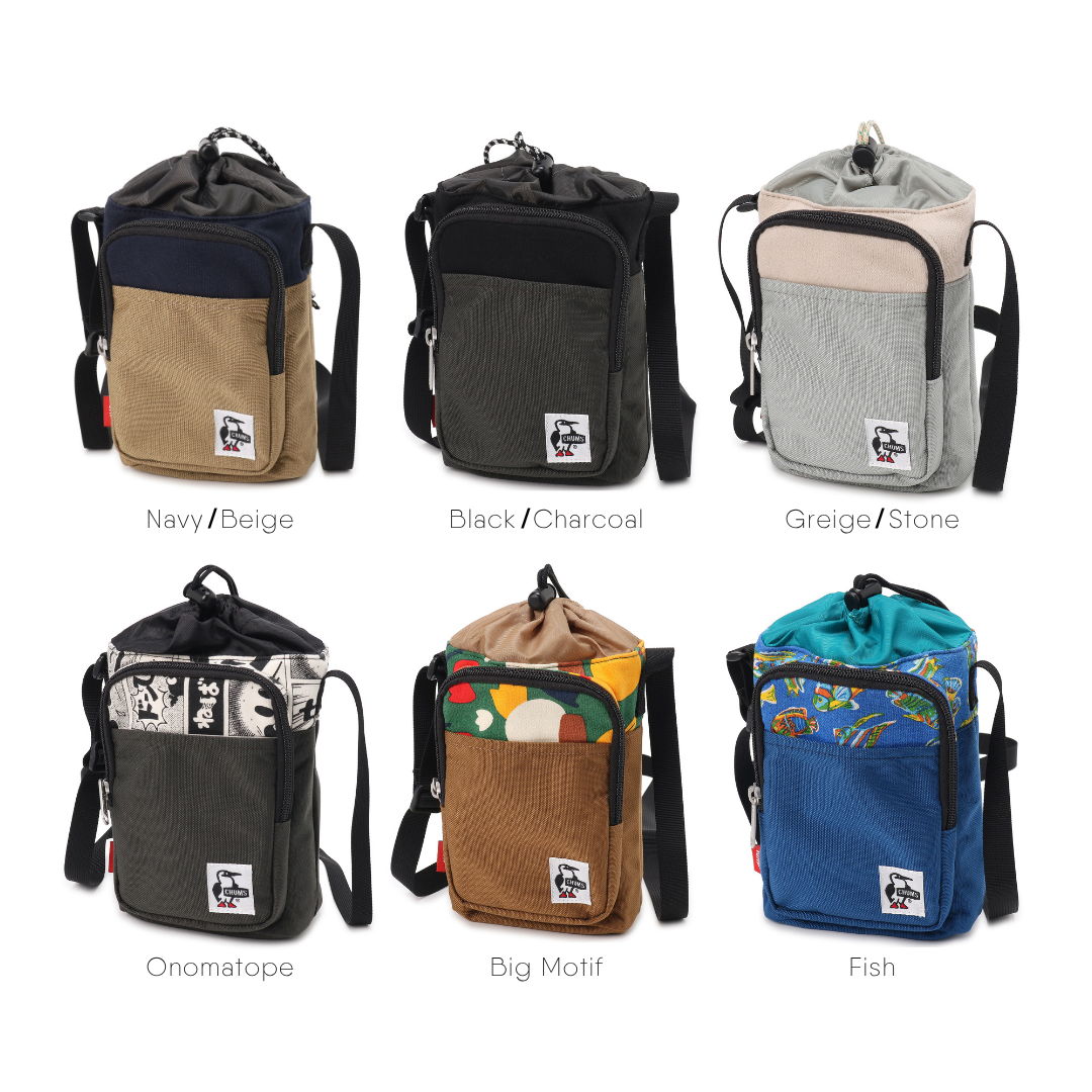 Bottle Sling Shoulder Bag Sweat Nylon l CHUMS