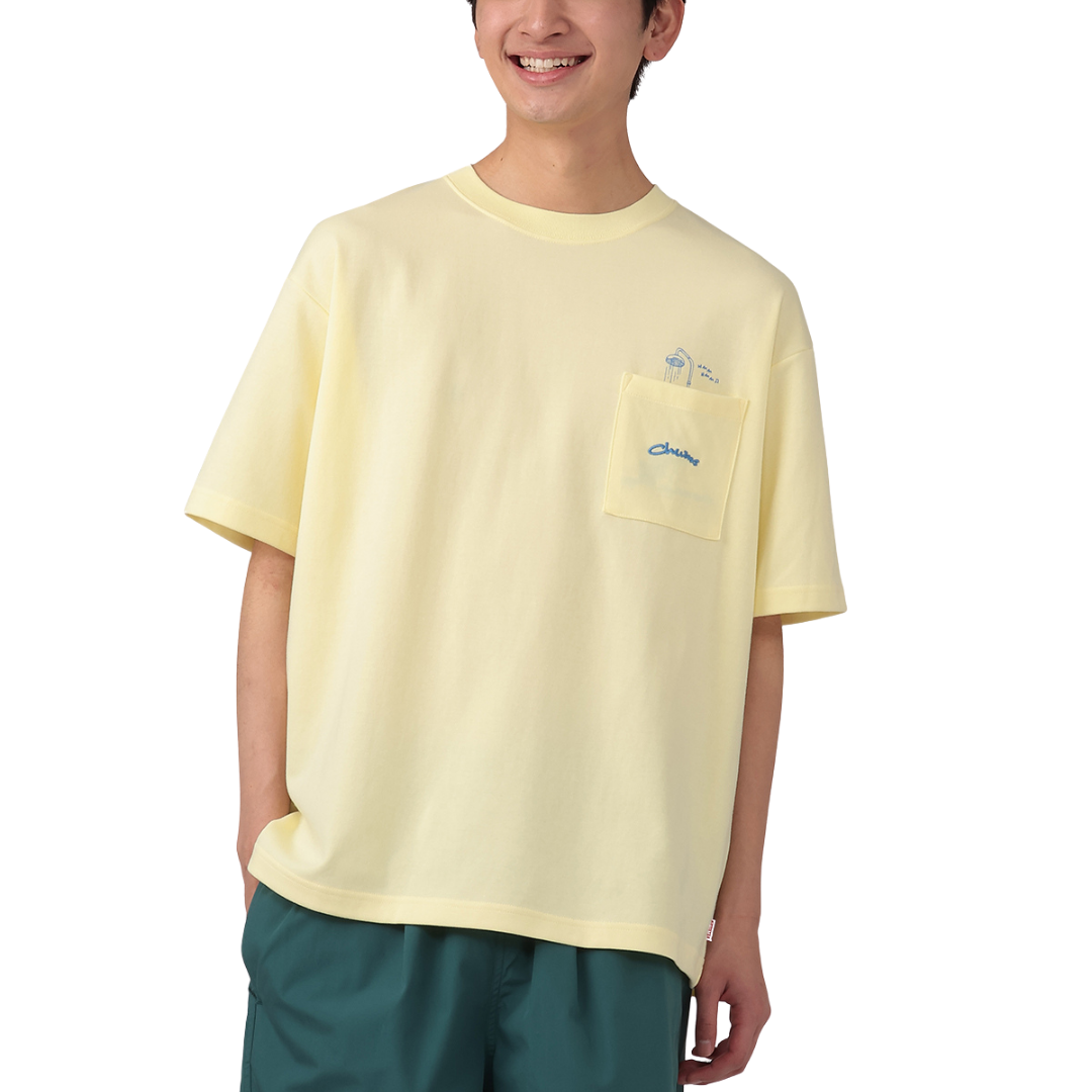 CD Post-Run Bath Pocket T-Shirt l CHUMS