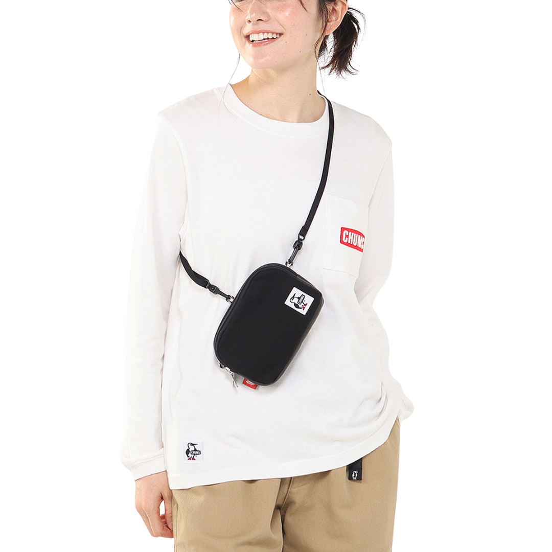Halter Neck Mini Bag Sweat Nylon l CHUMS