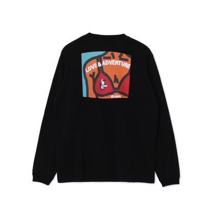 Kaseki Cider Hurricane Girl Brushed L/S T-Shirt | CHUMS