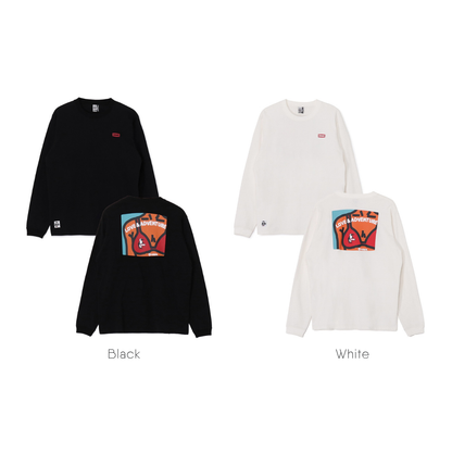 Kaseki Cider Hurricane Girl Brushed L/S T-Shirt