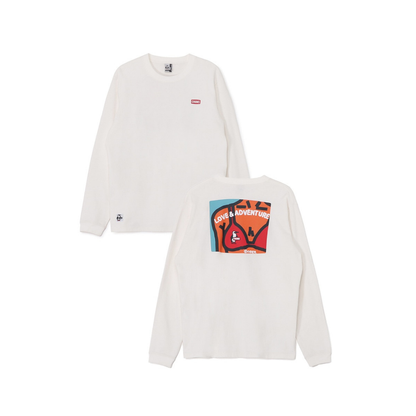Kaseki Cider Hurricane Girl Brushed L/S T-Shirt | CHUMS