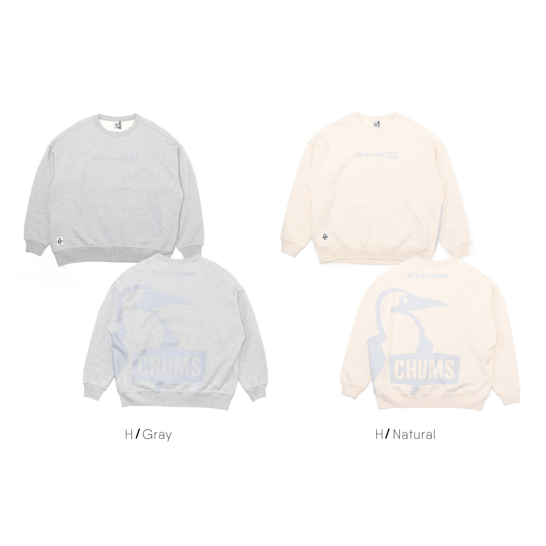Oversized Big Booby Crew Top l CHUMS