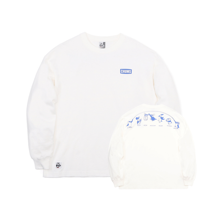 Oversized Large Jump Rope Brushed L/S T-Shirt l CHUMS