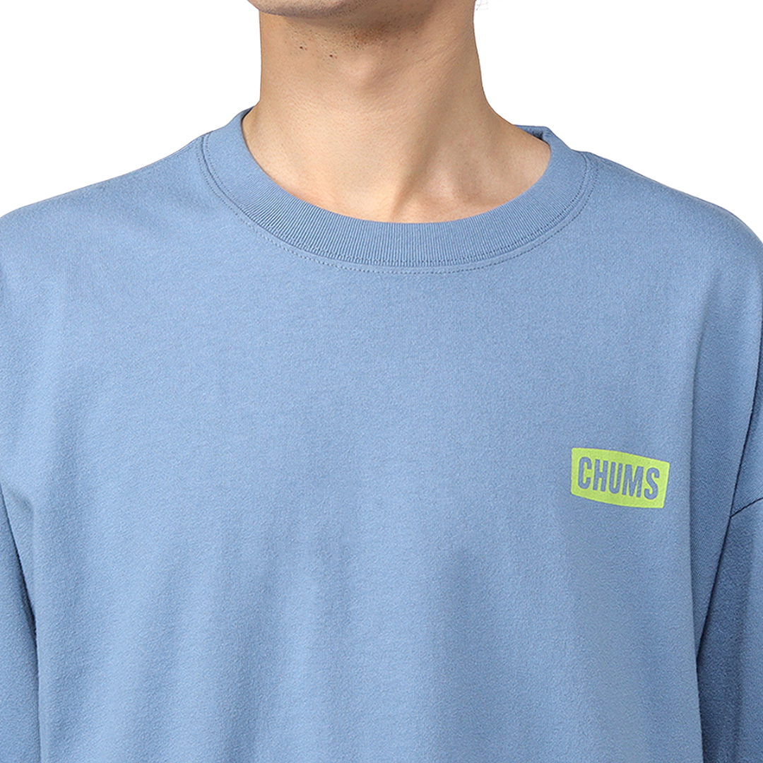 Oversized Large Jump Rope Brushed L/S T-Shirt l CHUMS