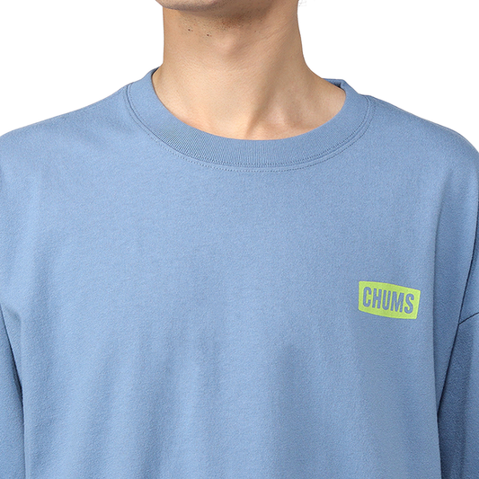 Oversized Large Jump Rope Brushed L/S T-Shirt l CHUMS