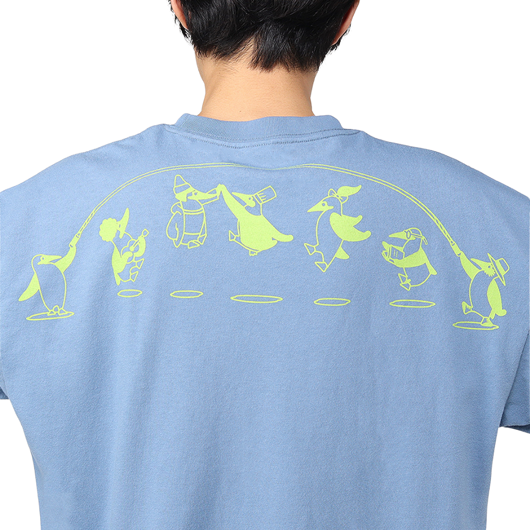 Oversized Large Jump Rope Brushed L/S T-Shirt l CHUMS