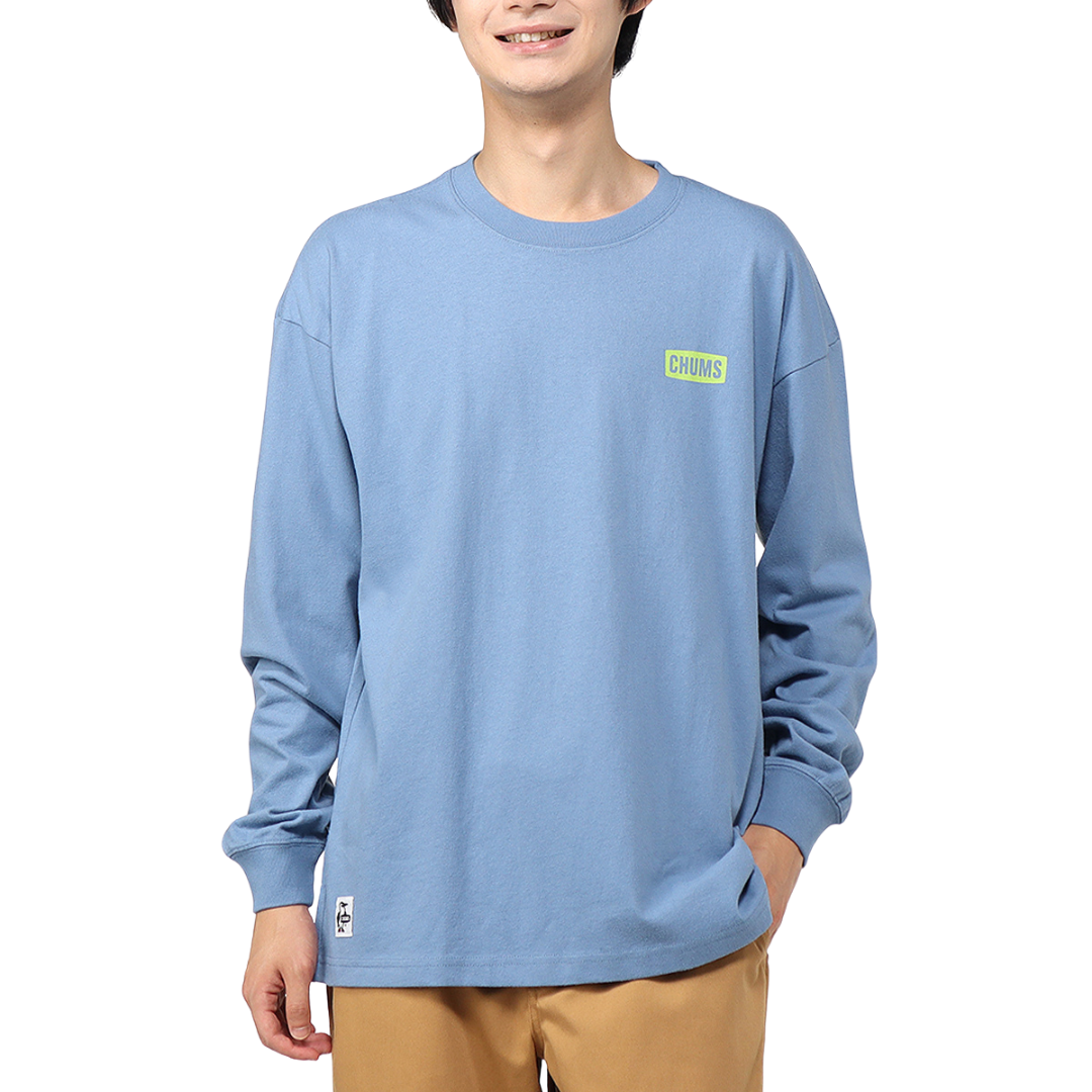Oversized Large Jump Rope Brushed L/S T-Shirt l CHUMS