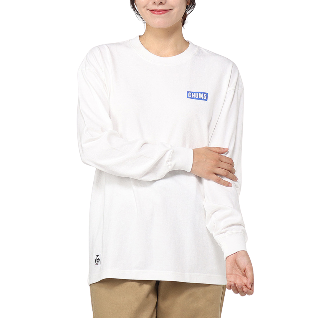 Oversized Large Jump Rope Brushed L/S T-Shirt l CHUMS
