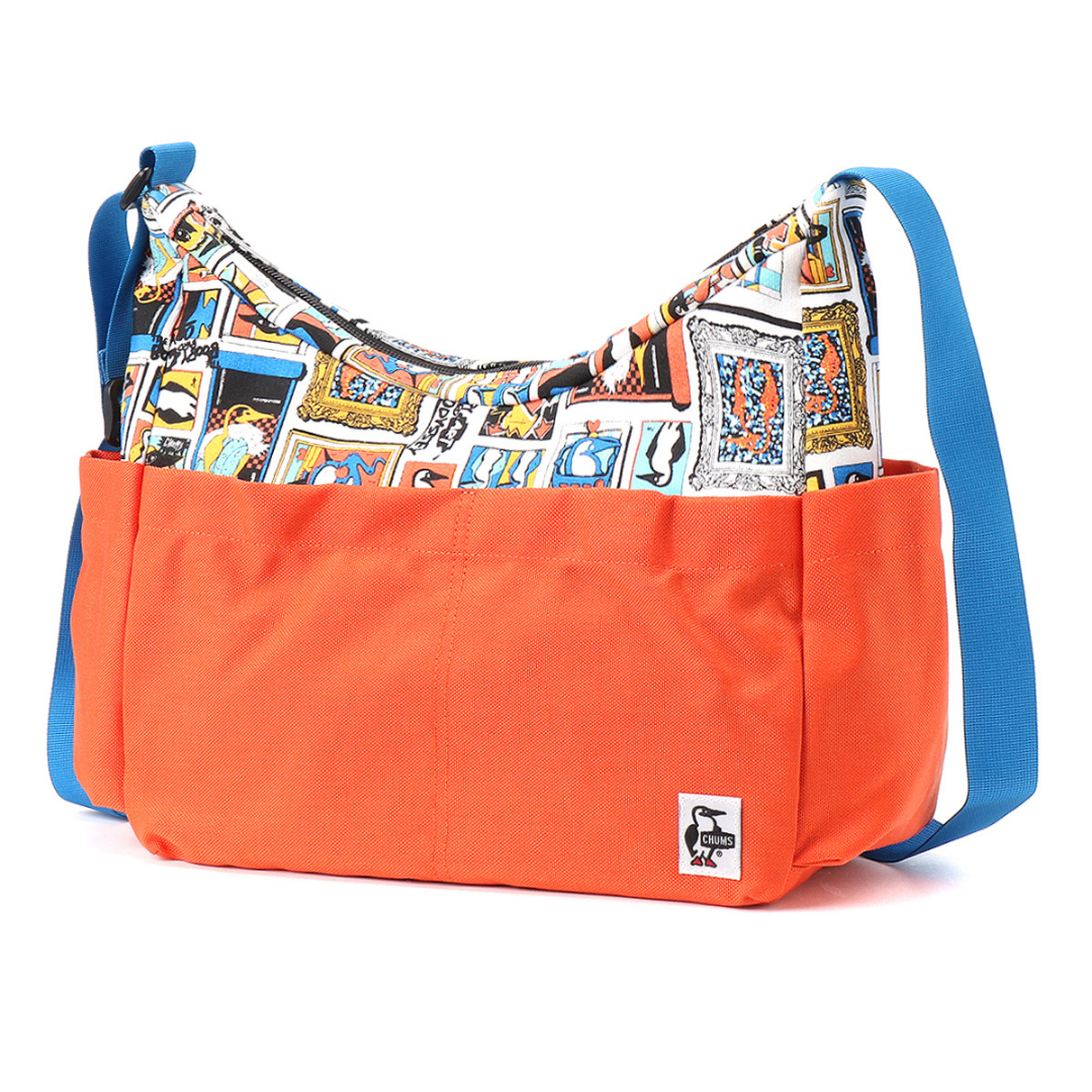 Preppy Shoulder Bag Sweat Nylon l CHUMS