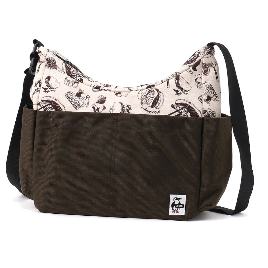 Preppy Shoulder Bag Sweat Nylon l CHUMS