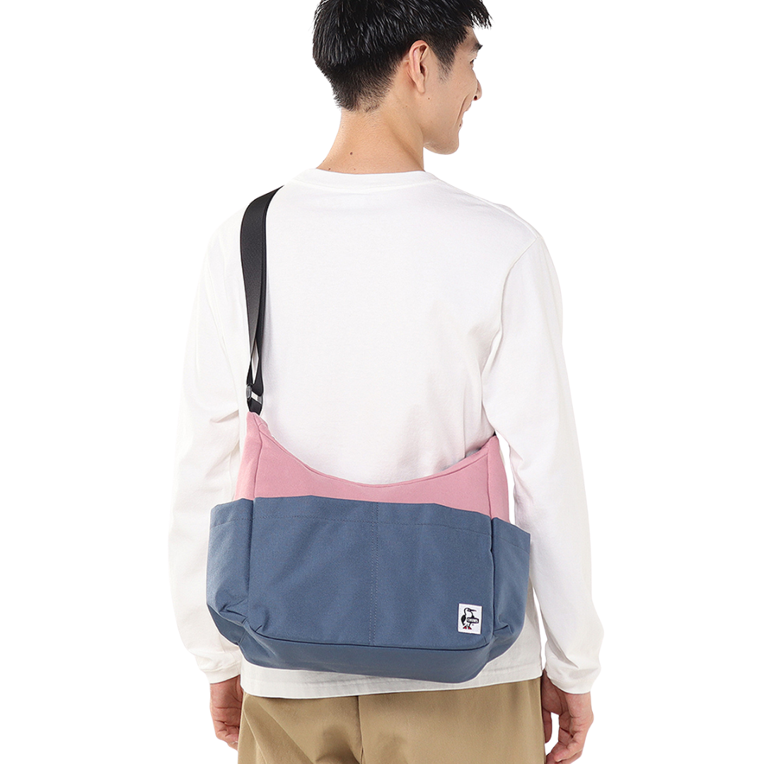 Preppy Shoulder Bag Sweat Nylon l CHUMS