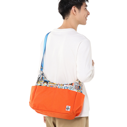 Preppy Shoulder Bag Sweat Nylon l CHUMS