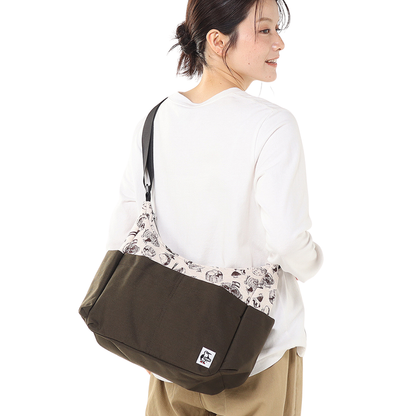 Preppy Shoulder Bag Sweat Nylon l CHUMS