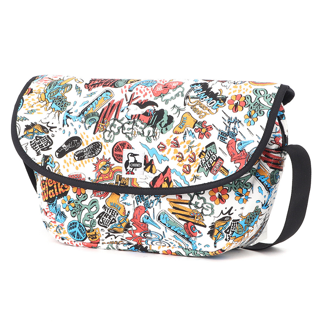 Round Flap Shoulder Bag Sweat l CHUMS