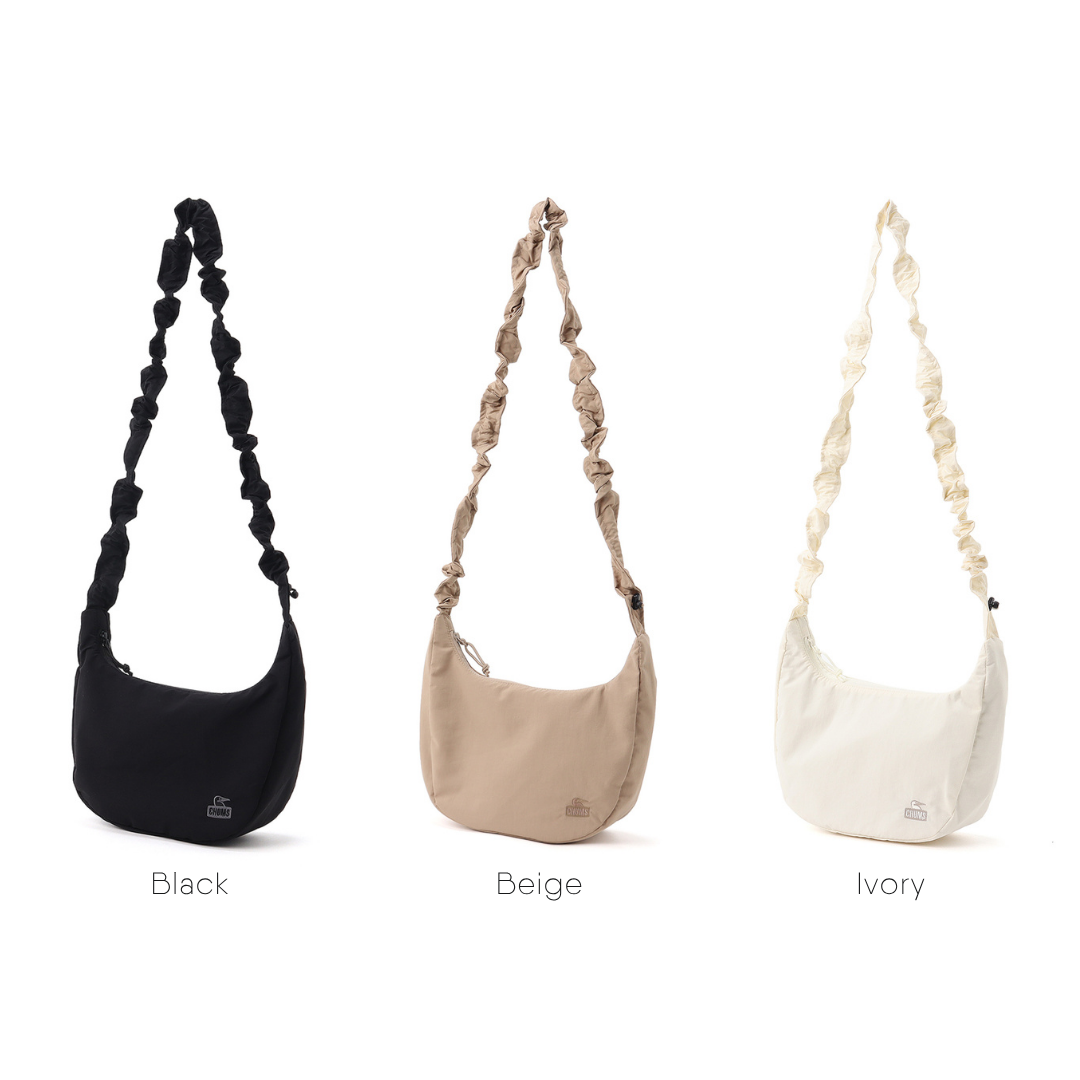 Wavy Strap Mini Banana Shoulder Bag l CHUMS