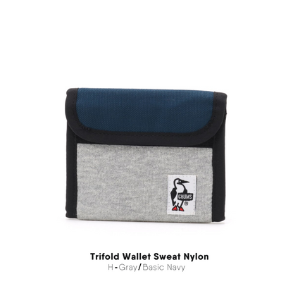 Trifold Wallet Sweat Nylon l CHUMS