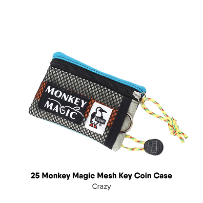25 Monkey Magic Mesh Key Coin Case | CHUMS