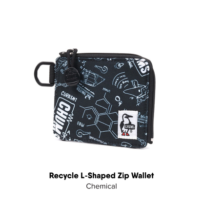 Recycle L-Shaped Zip Wallet | CHUMS