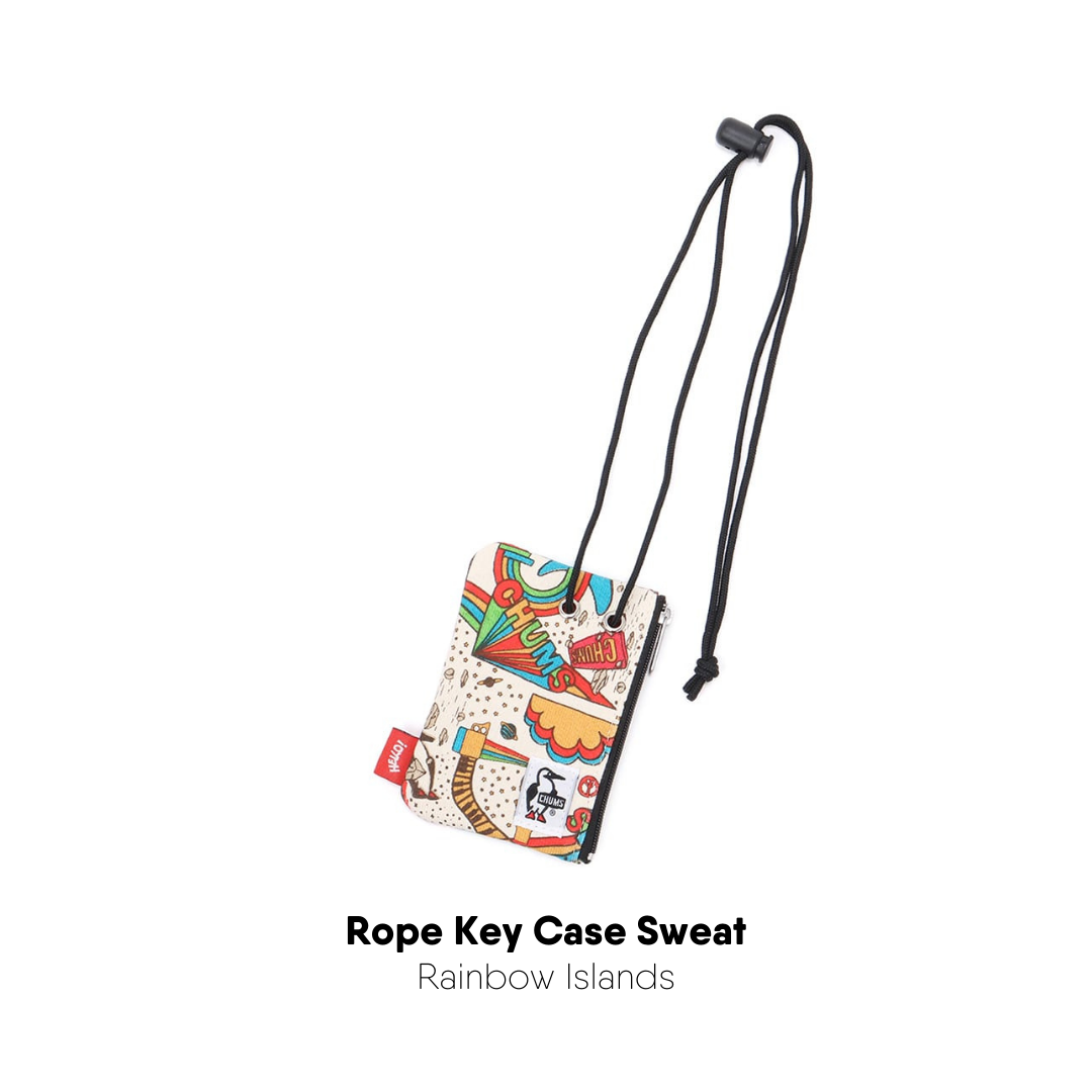 Rope Key Case Sweat | CHUMS กระเป๋าคล้องคอใบเล็กชัมส์