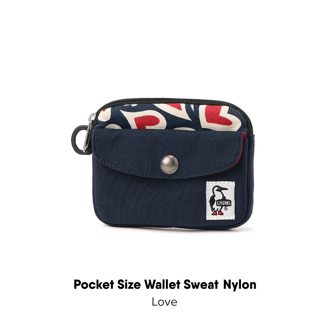 Pocket Size Wallet Sweat Nylon | CHUMS