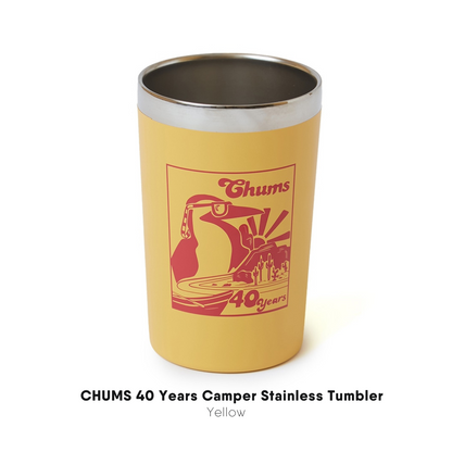 CHUMS 40 Years Camper Stainless Tumbler | CHUMS