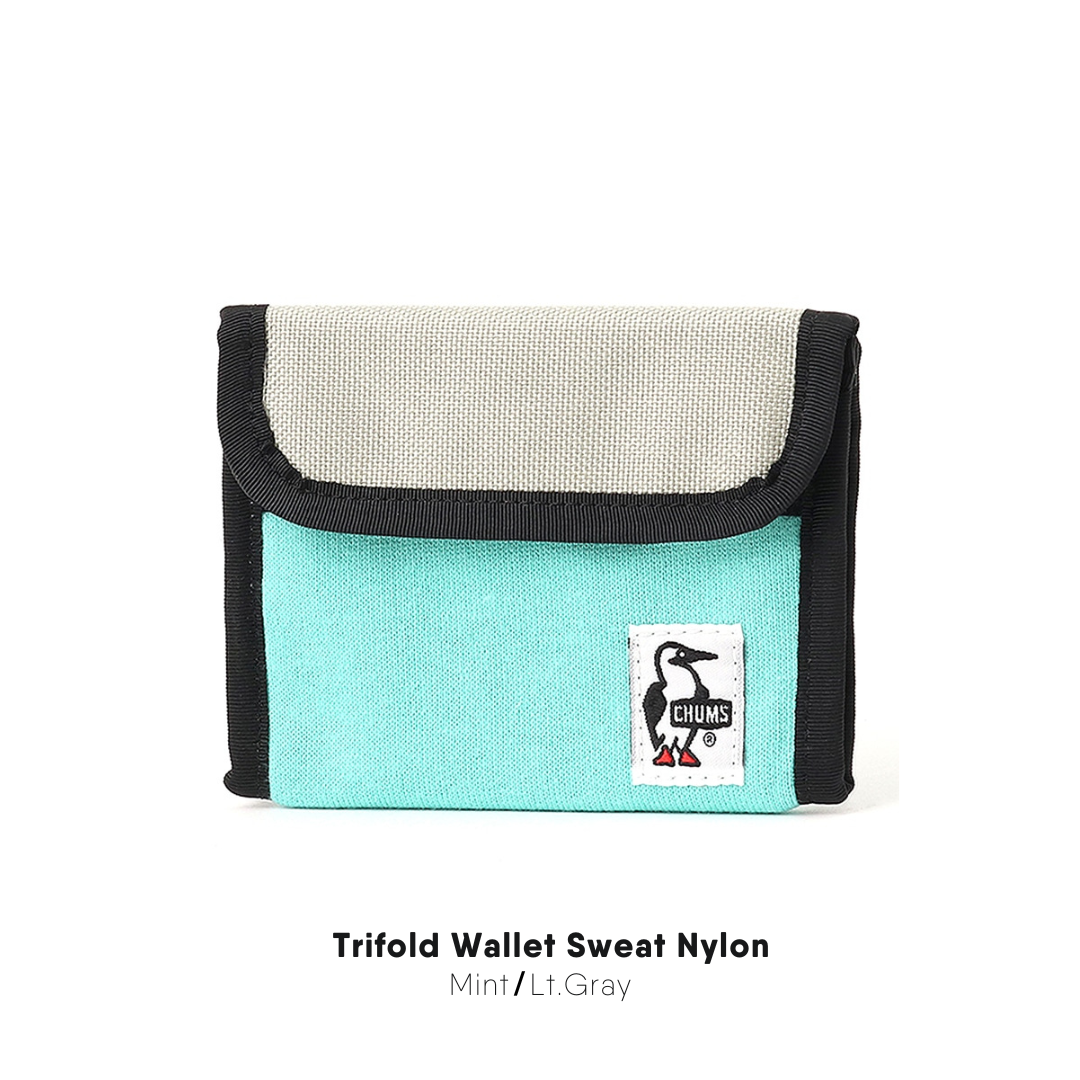 Trifold Wallet Sweat Nylon l CHUMS
