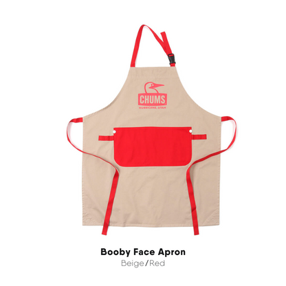 Booby Face Apron l CHUMS  ผ้ากันเปื้อนสีสันสดใส โดดเด่น