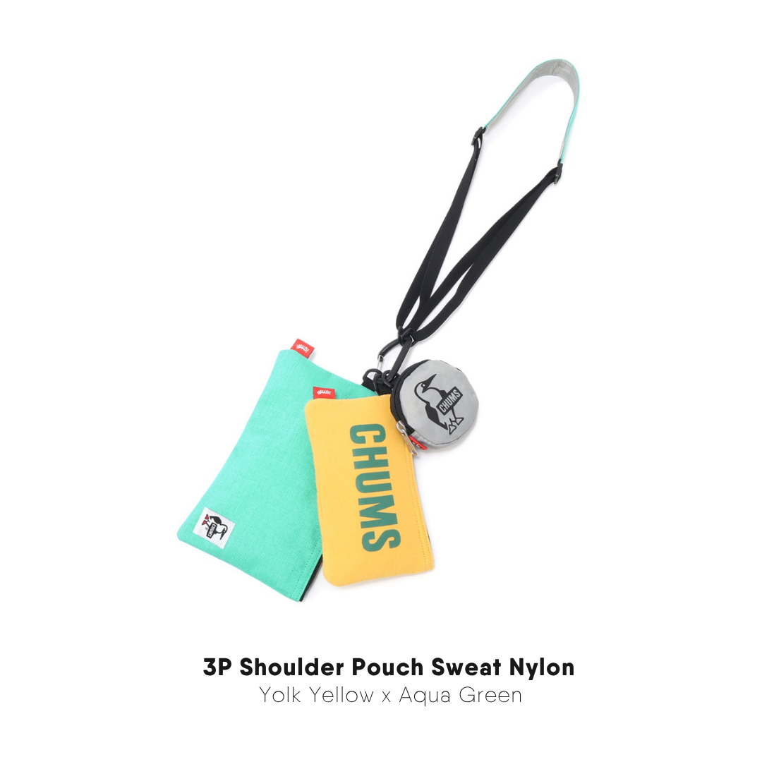 3P Shoulder Pouch Sweat Nylon | CHUMS