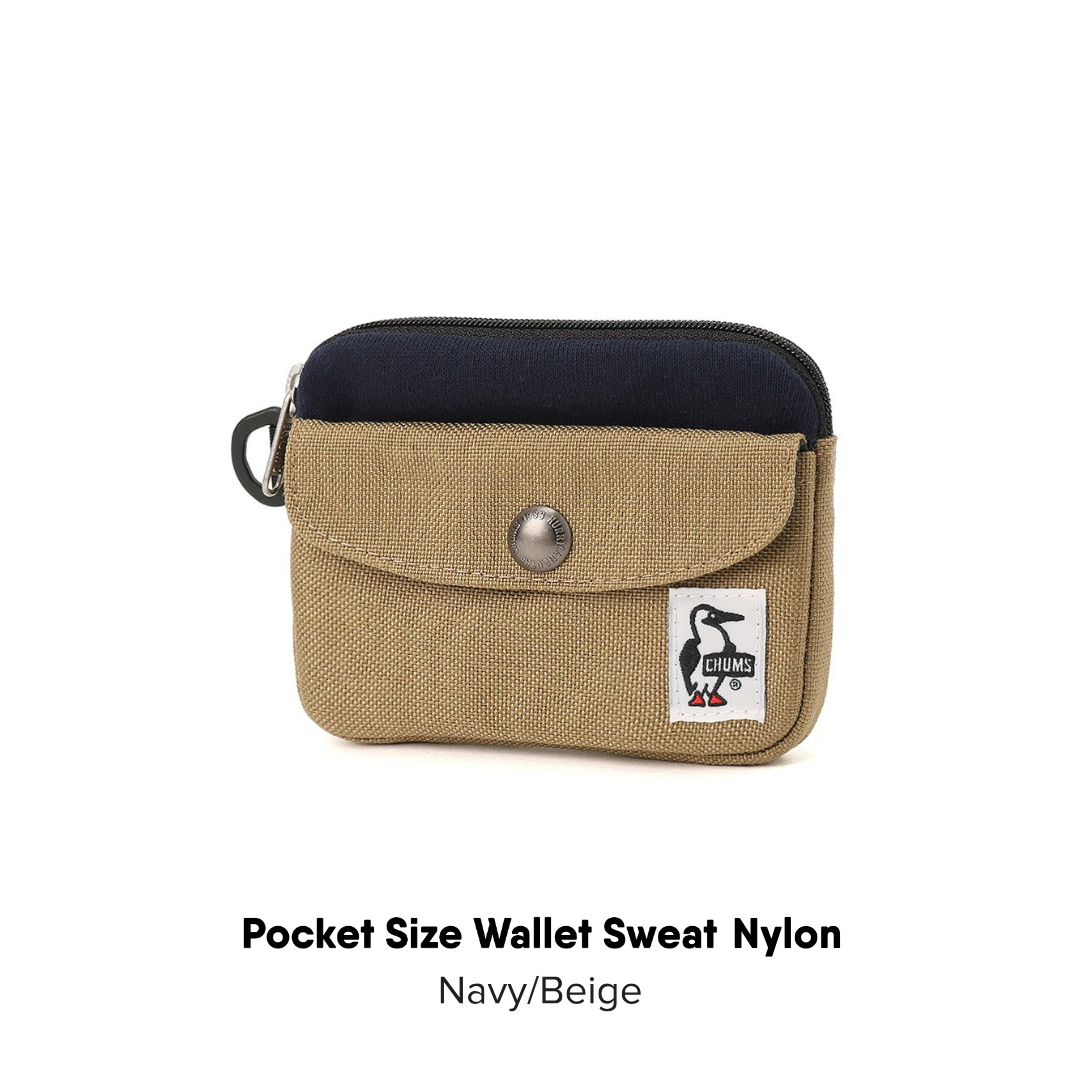 Pocket Size Wallet Sweat Nylon | CHUMS