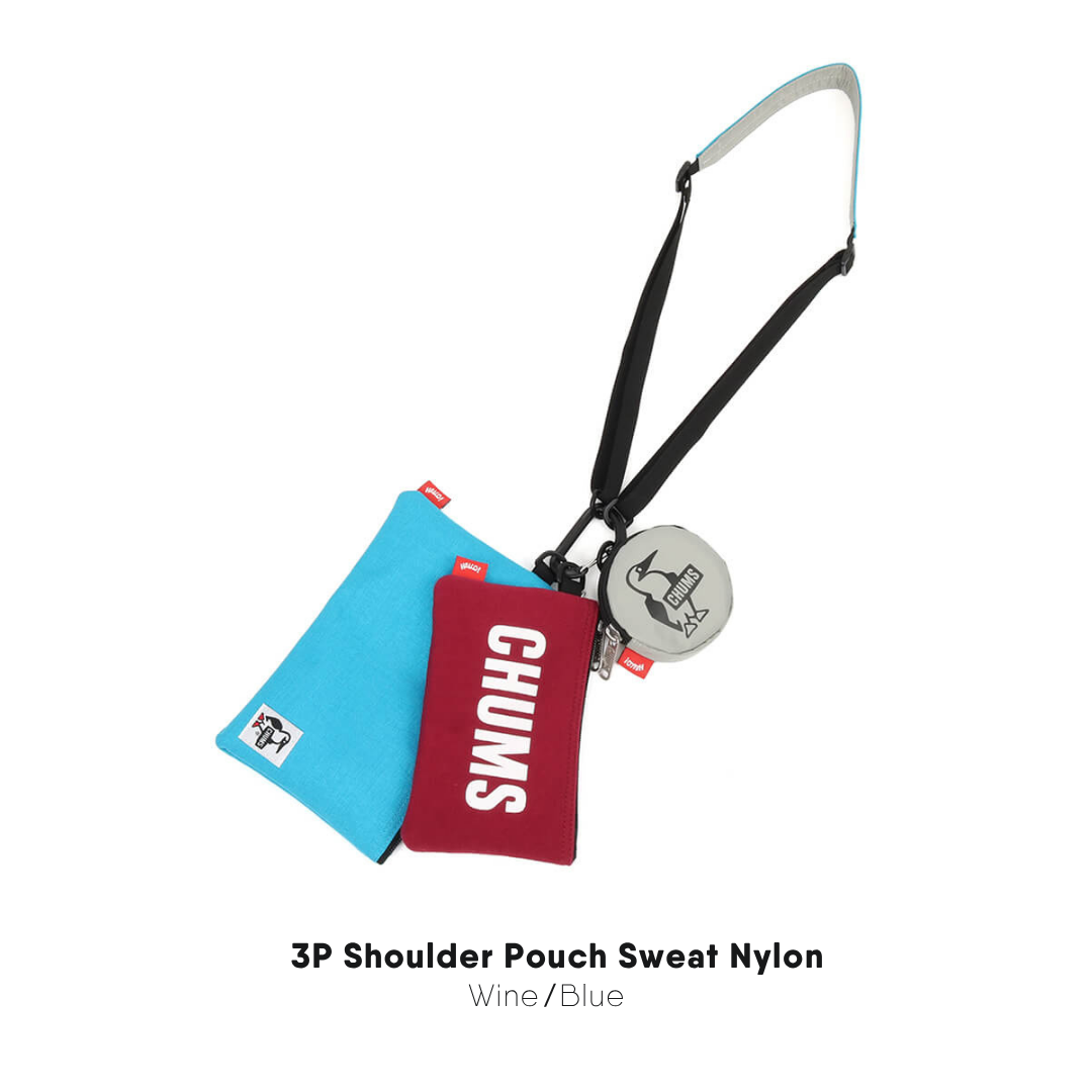 3P Shoulder Pouch Sweat Nylon | CHUMS