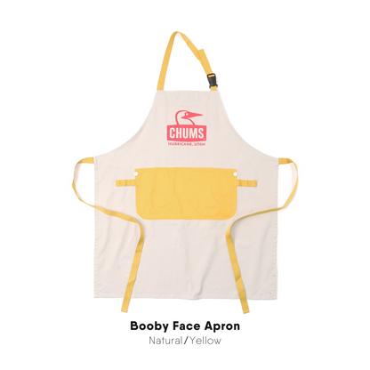 Booby Face Apron l CHUMS  ผ้ากันเปื้อนสีสันสดใส โดดเด่น