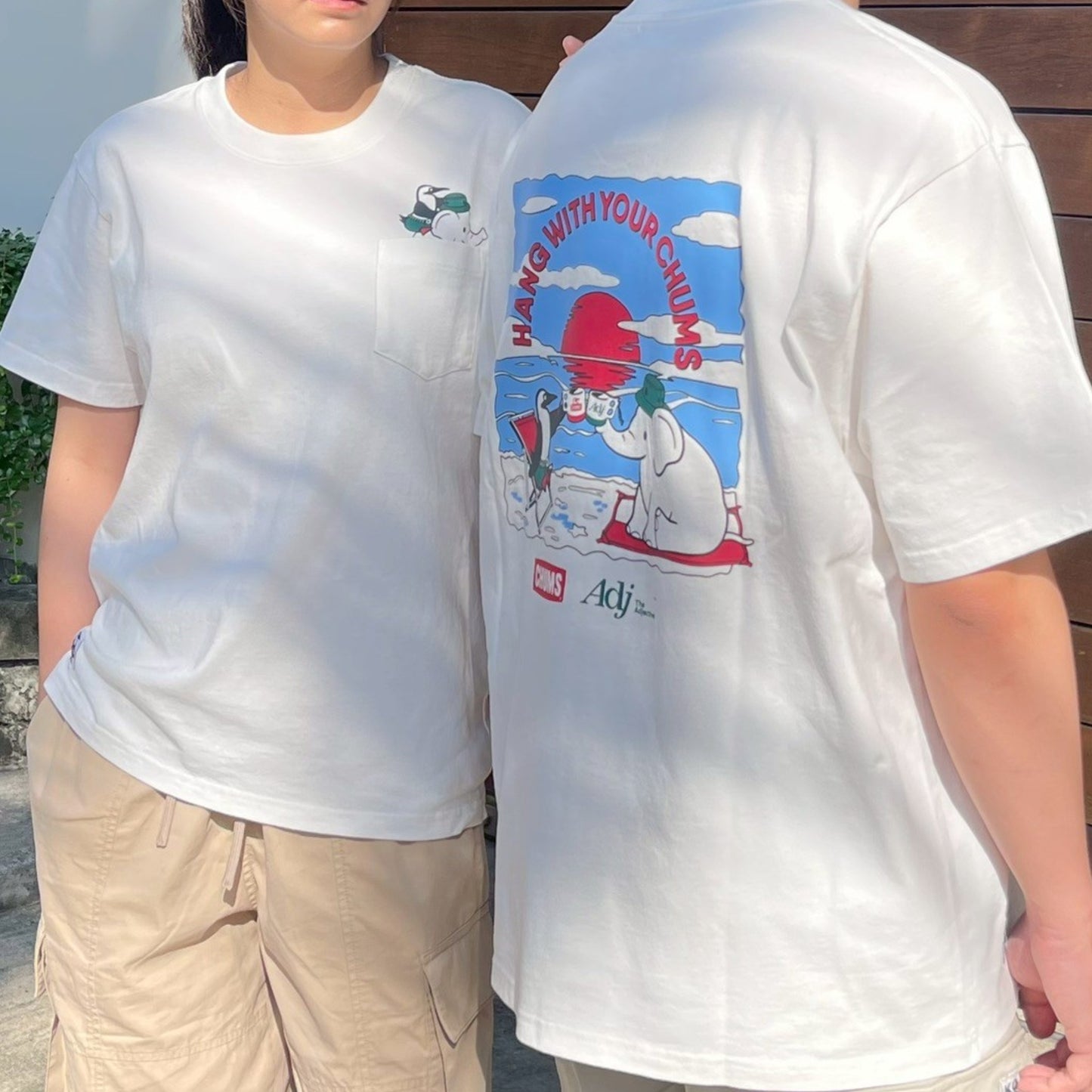 CHUMS x Adj Pocket T-Shirt