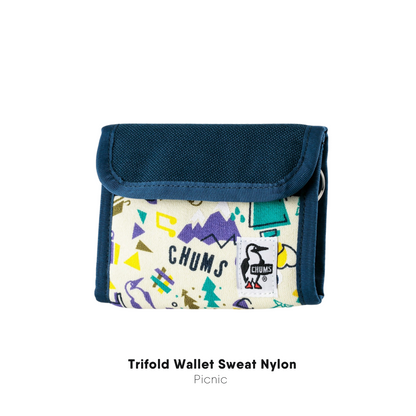 Trifold Wallet Sweat Nylon l CHUMS