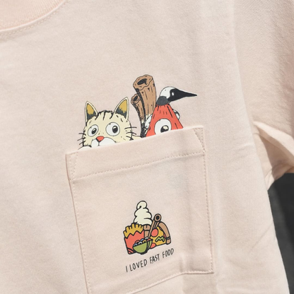 Anti-Bug Hood Yokai Pocket T-Shirt I CHUMS