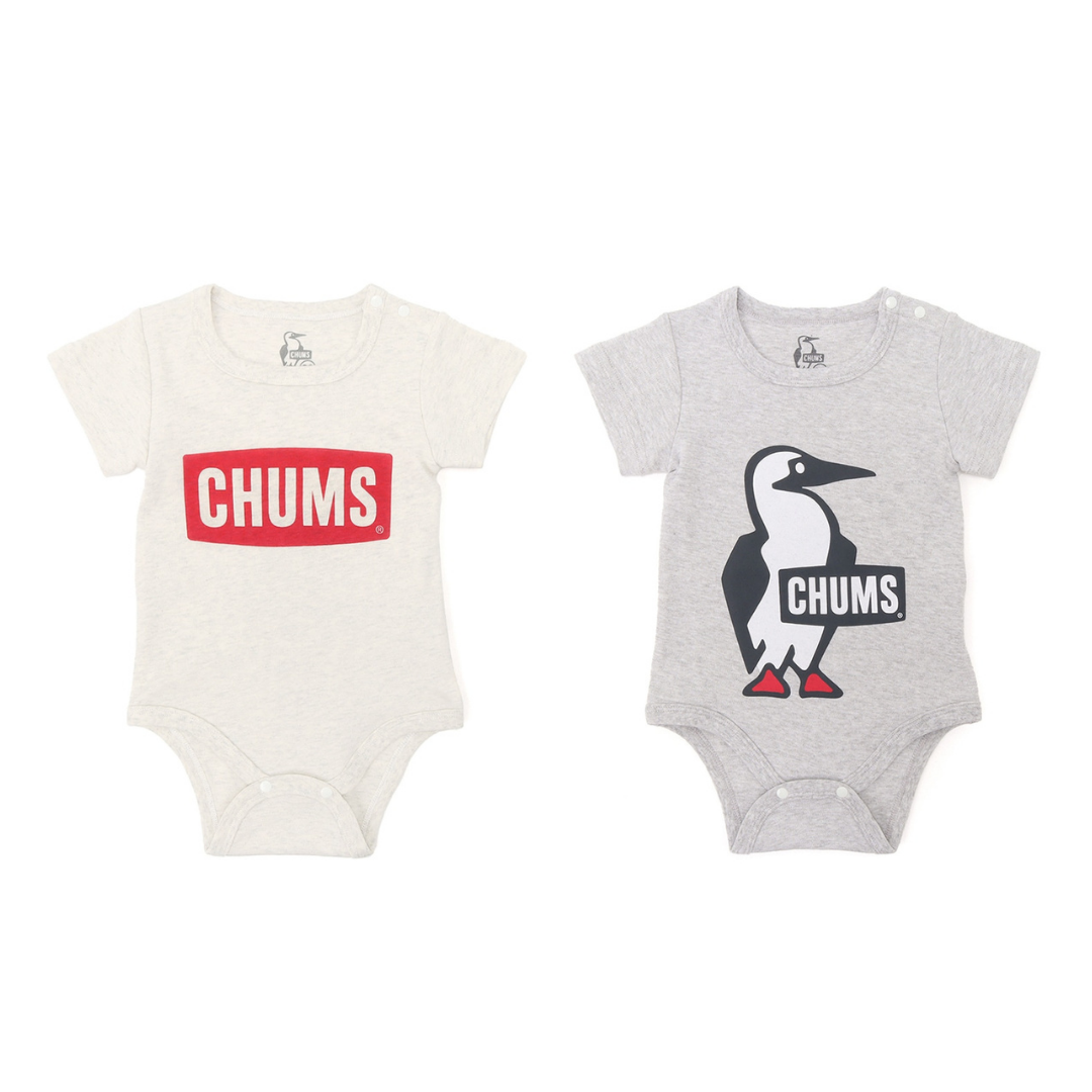 Baby Logo Rompers | CHUMS ชุดรอมเปอร์แขนสั้นสําหรับเด็กทารก