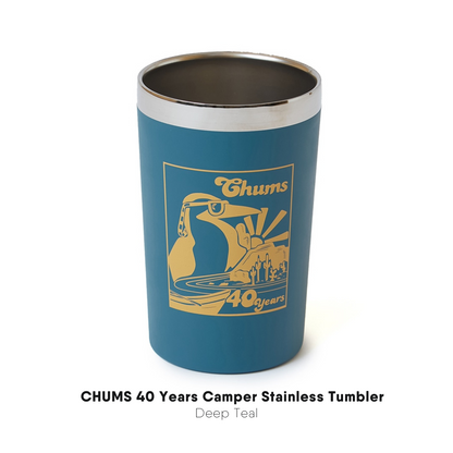 CHUMS 40 Years Camper Stainless Tumbler | CHUMS