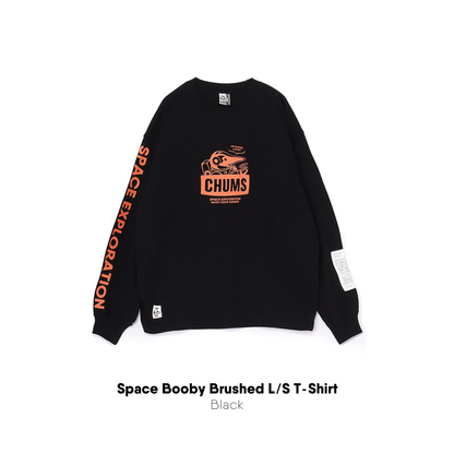 Space Booby Brushed L/S T-Shirt | CHUMS
