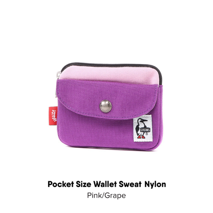 Pocket Size Wallet Sweat Nylon | CHUMS
