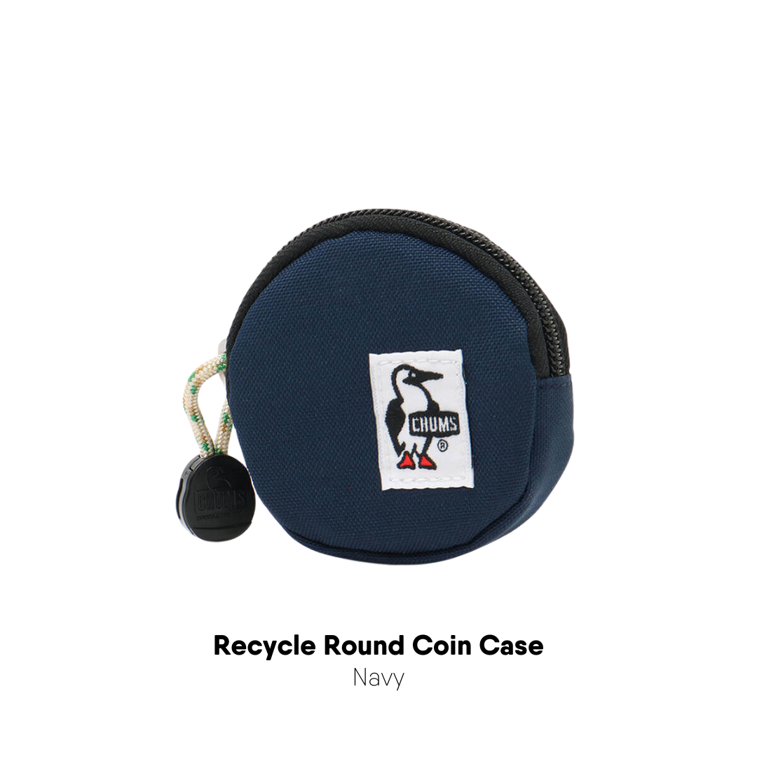 Recycle Round Coin Case l CHUMS